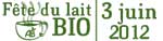 Logo Fte du Lait Bio 2012